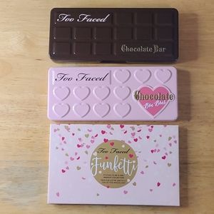 Too Faced Eyeshadow Palette lot